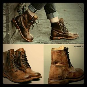 Bed Stu Lace up tactic boots